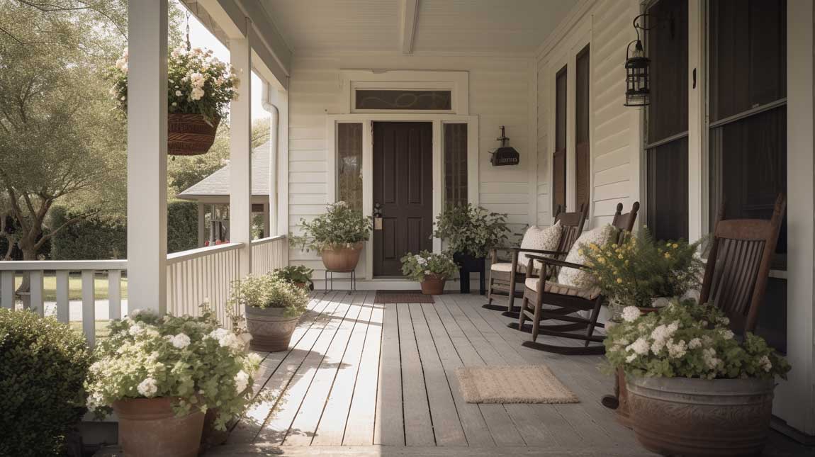 20+ Farmhouse Porch Ideas for Creating the Ultimate Welcoming Oasis ...