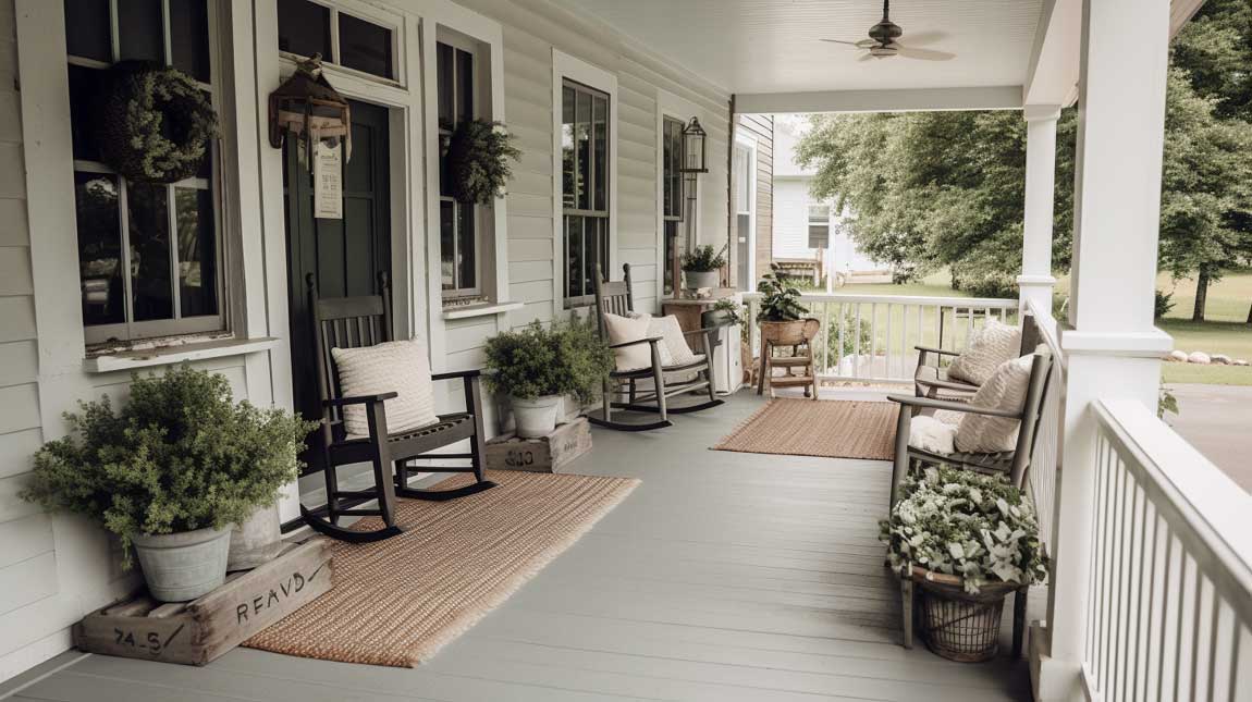 20+ Farmhouse Porch Ideas for Creating the Ultimate Welcoming Oasis ...