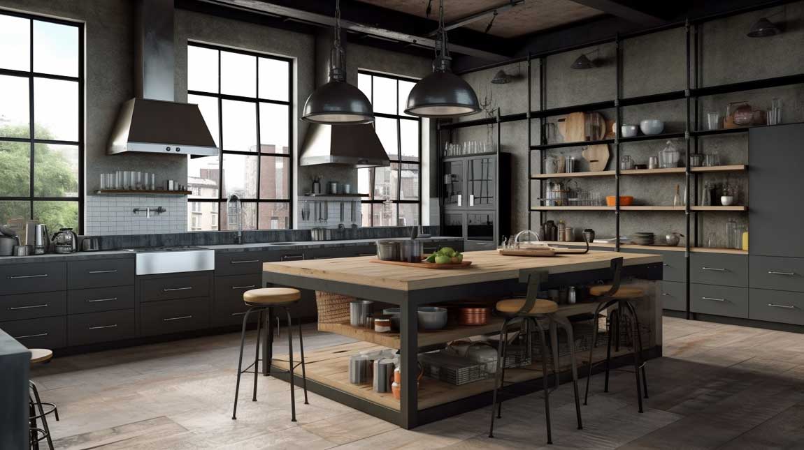 15+ Must-See Industrial Modern Kitchens for the Contemporary Home • 333 ...