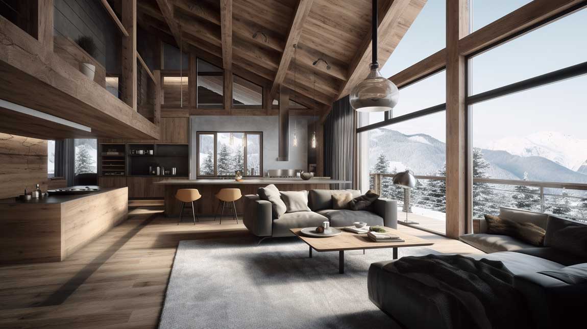 7+ Chic Modern Chalet Interior Design Trends to Watch • 333+ Images