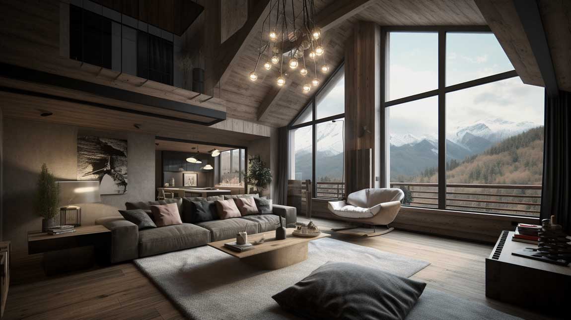 House  Home  20 Ways To Bring The Ski Chalet Look To Your City Home