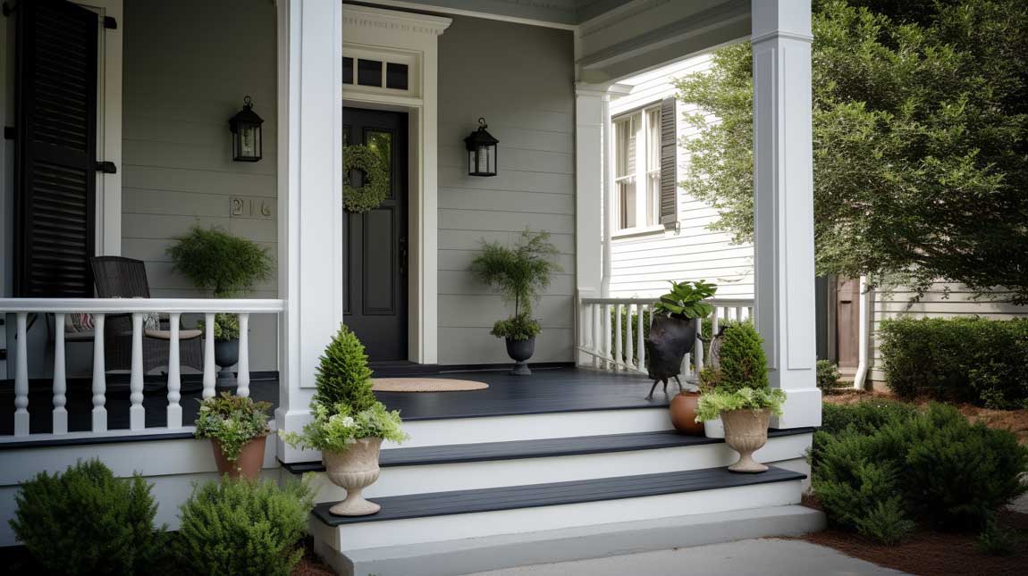 20+ Fresh and Contemporary Small Front Porch Ideas • 333+ Inspiring ...