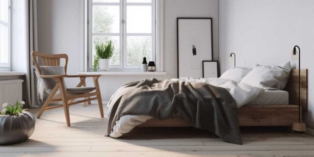 Create a Cozy Organic Scandinavian Bedroom Oasis