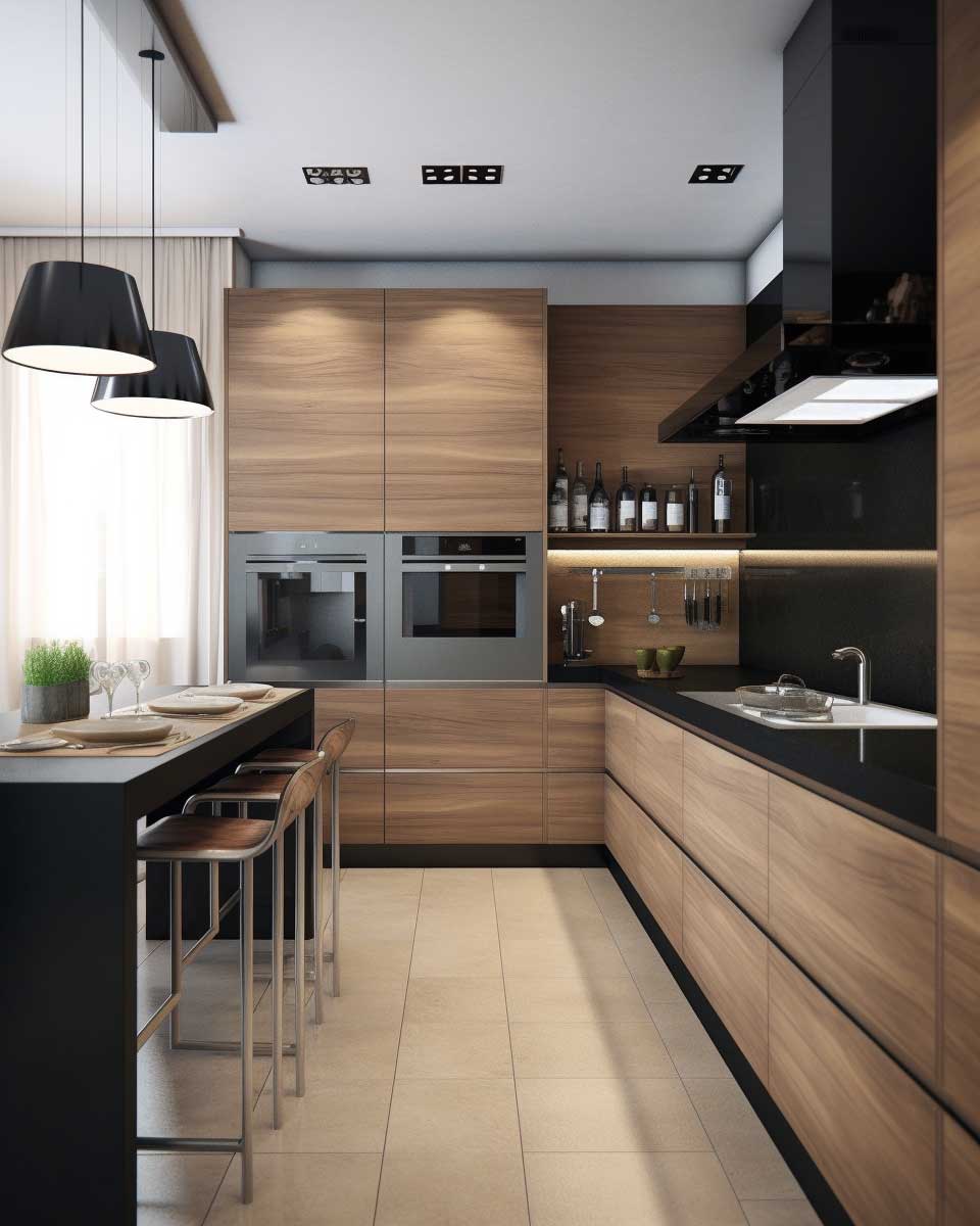 10+ Stunning Simple Modern Kitchens for a Clutter-Free Cooking ...