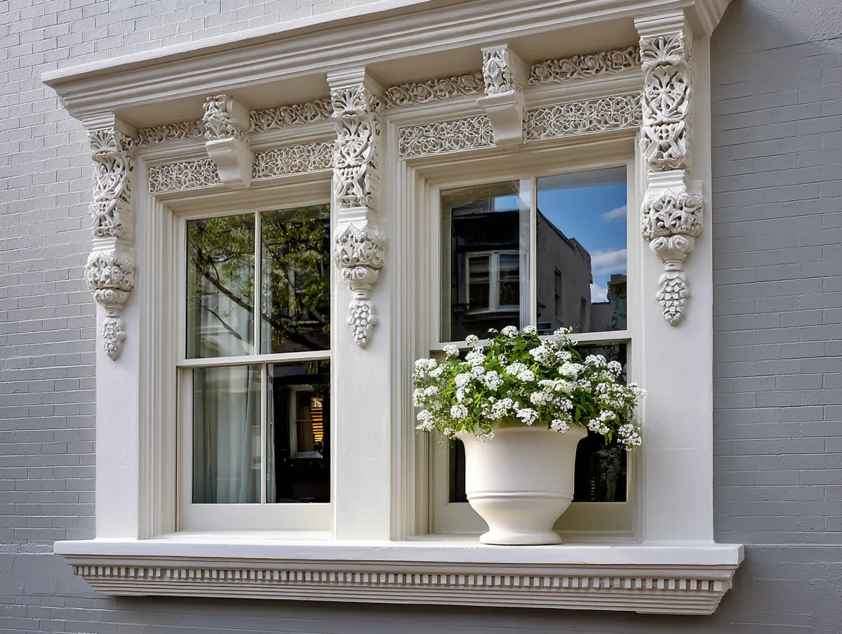 Exploring Architectural Aesthetics with Stucco Trim Around Windows