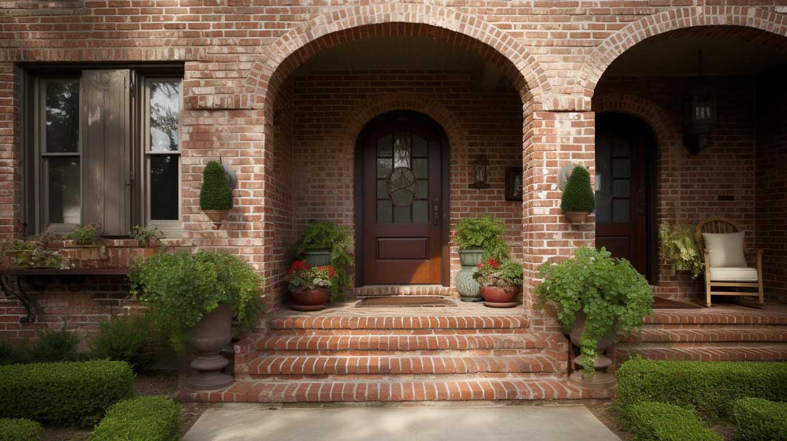 12+ Beautiful Brick Front Porch Ideas For A Welcoming Entrance • 333 ...