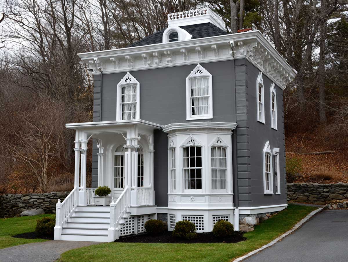 How to Accentuate Your Grey House with White Trim: Tips and Tricks
