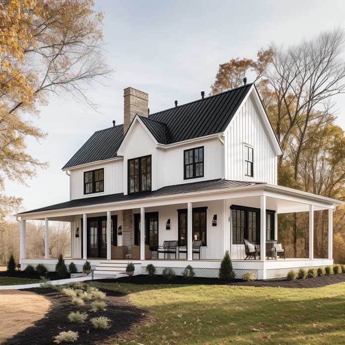 5+ Reasons to Choose Black Window Trim Exterior for Your Home Makeover ...