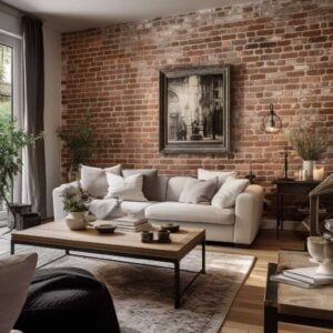 15+ Inspiring Living Rooms with Brick Walls You'll Love • 333 ...