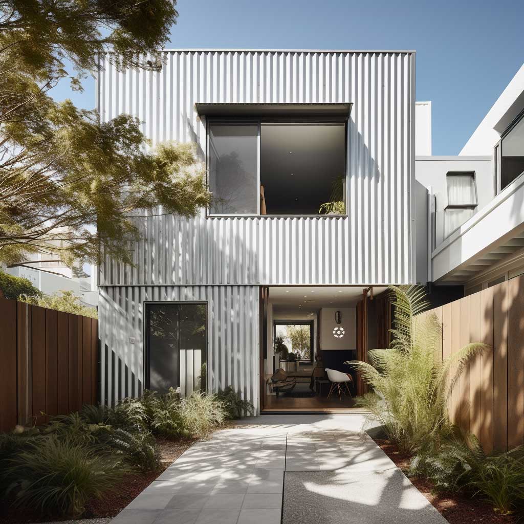 Unleashing Creativity with Corrugated Metal Cladding in Modern ...