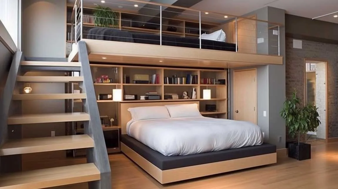 10+ Chic Loft Bedroom Ideas for Adults to Maximize Space and Style