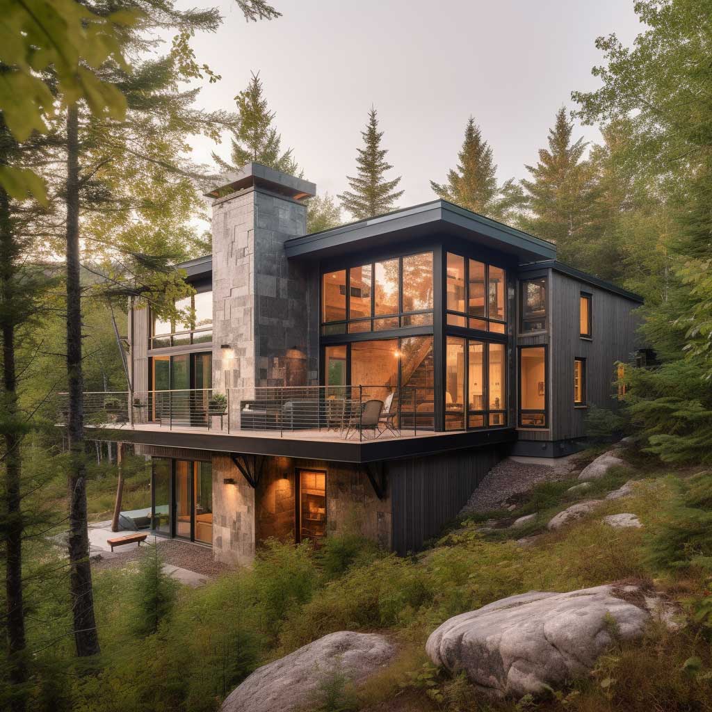 5+ Eco-Friendly Modern Cabin Style Homes You'll Want to Escape To • 333 ...