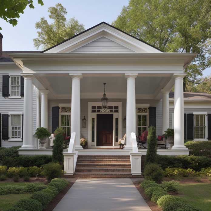 How to Choose the Perfect Square Columns for Your Front Porch Makeover ...