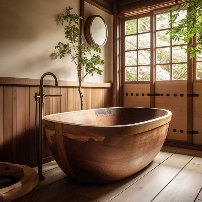 Japandi Bathroom; Bring Out More of Japanese Style Living