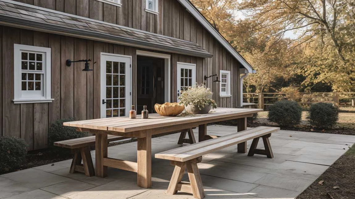 How to Bring Wooden Farmhouse Design Charm to Your Interiors