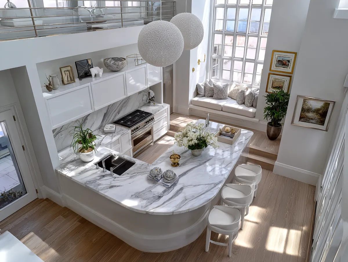 How to Design the Perfect Luxury Modern White Kitchen