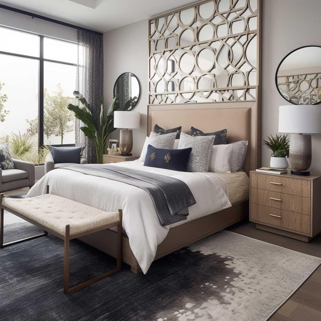 Revamping Your Master Suite with Geometric Bedroom Accessories