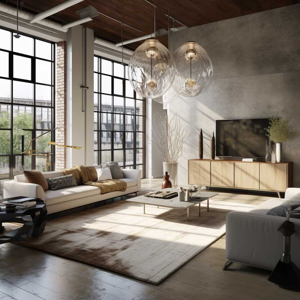 5+ Remarkable Loft Living Room Designs to Ignite Your Creativity • 333 ...