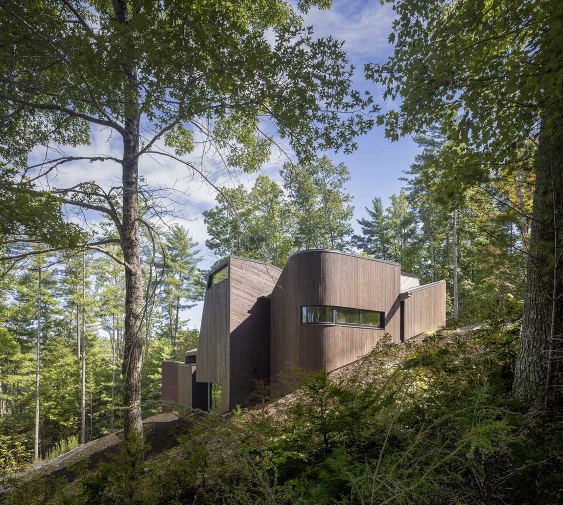 steep hill house