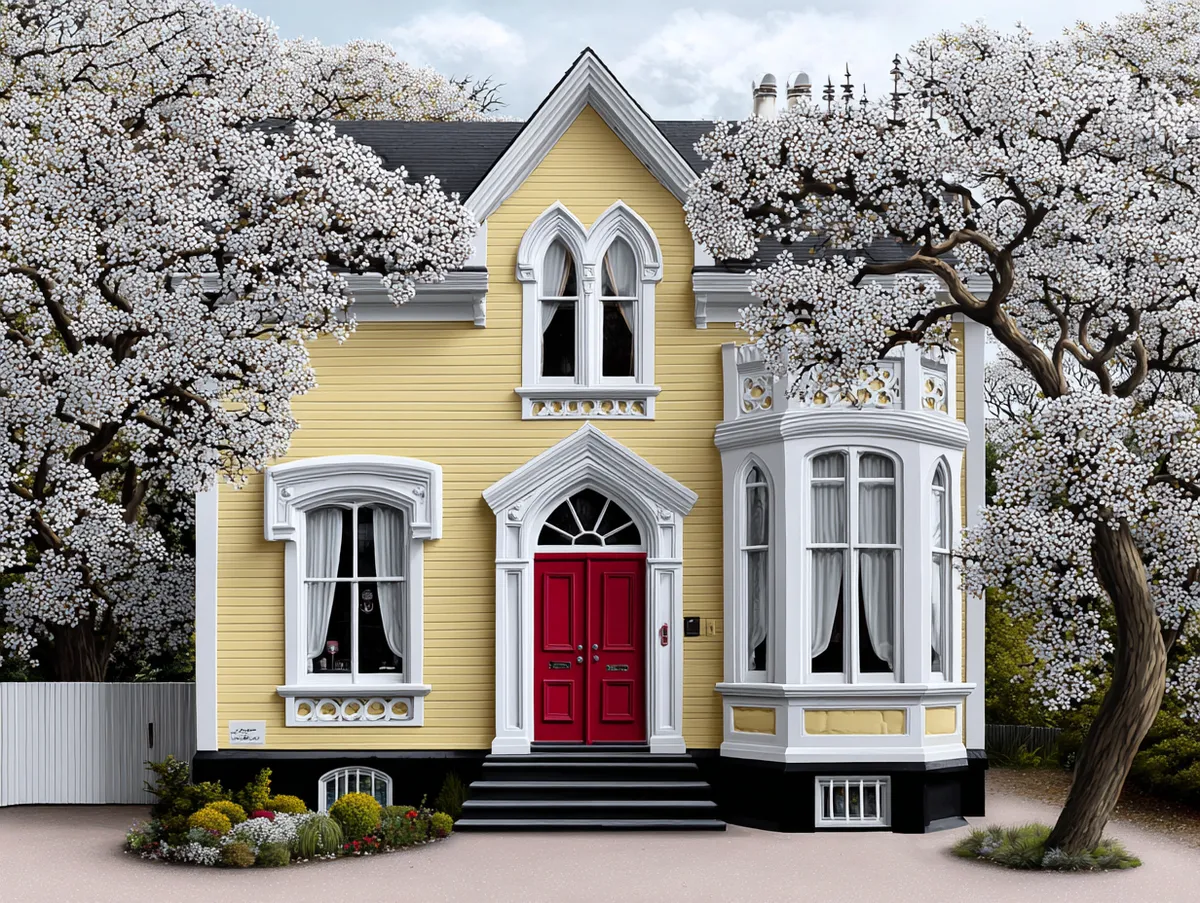 7+ Trending House Painting Designs and Colors Outside for Classic Style Houses