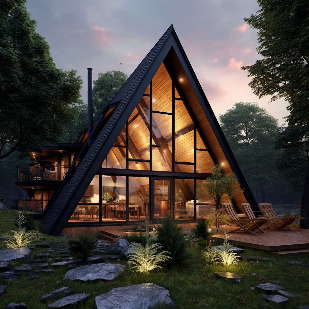 How A-Frame Modular Homes Maximize Space and Style • 333+ Inspiring ...