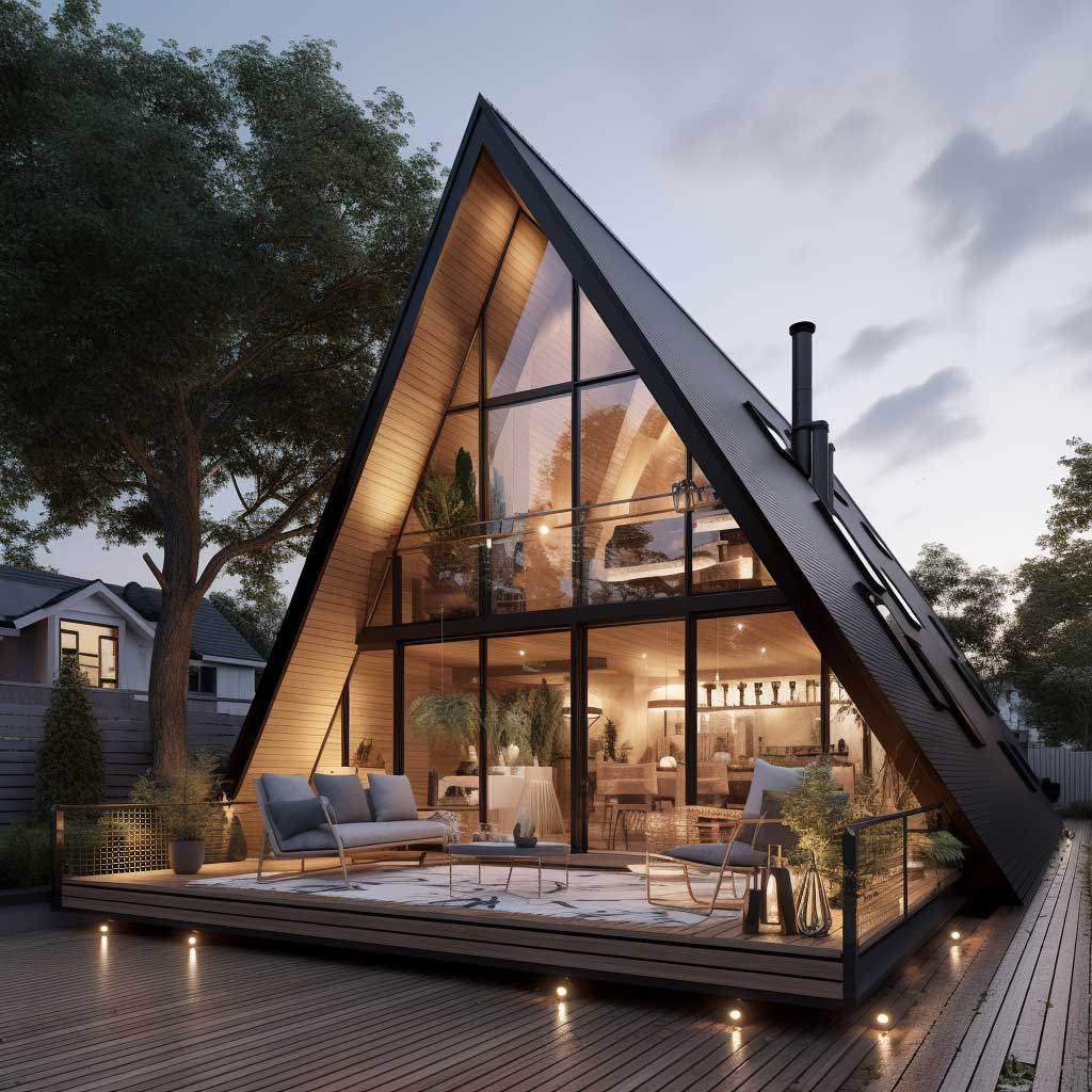 How A-Frame Modular Homes Maximize Space and Style • 333+ Inspiring ...