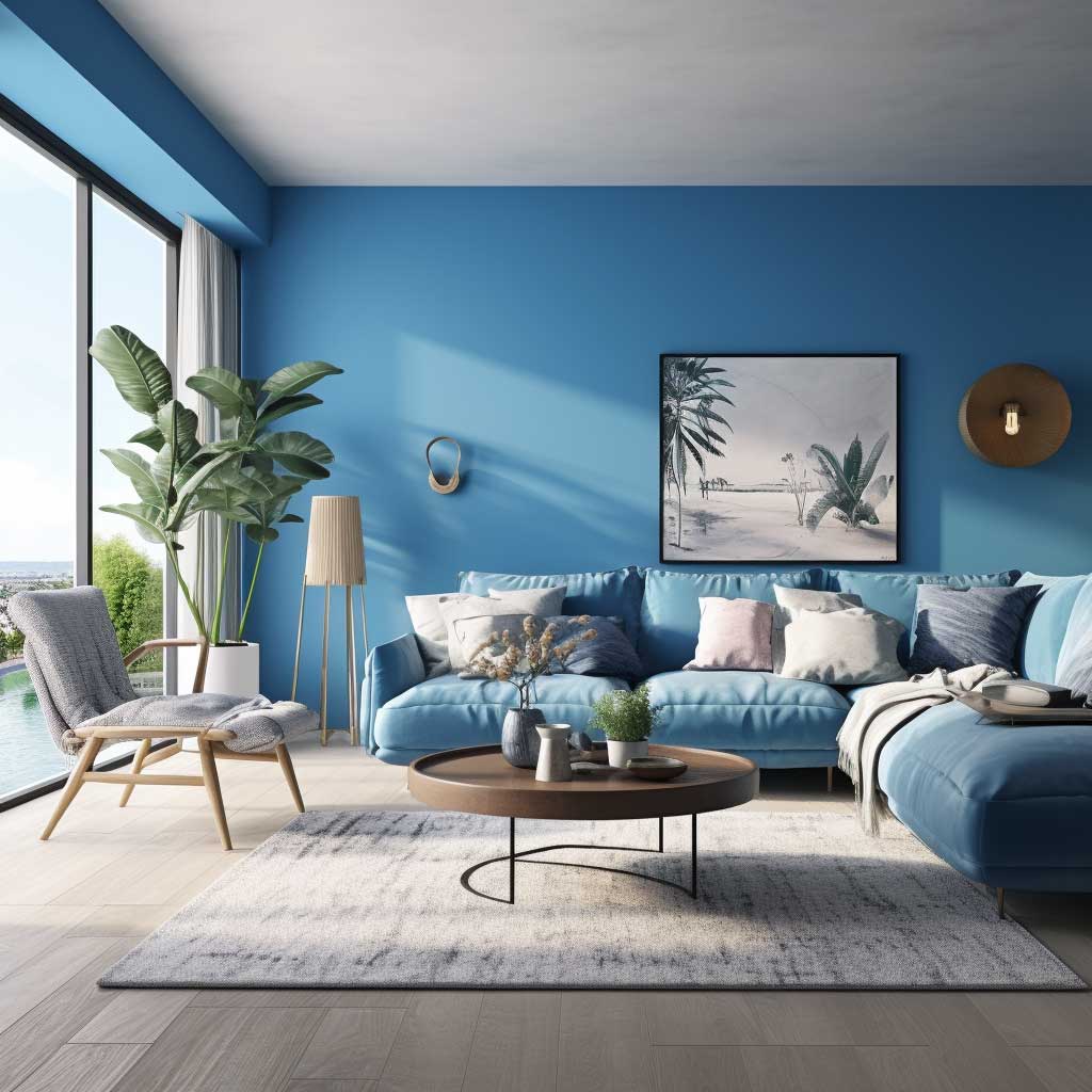 How to Create a Harmonious Blue Living Room Scheme • 333+ Inspiring ...