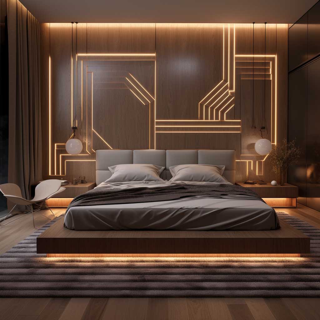 7+ Ways LED Panel Designs Can Transform Your Bedroom • 333k+ Inspiring ...