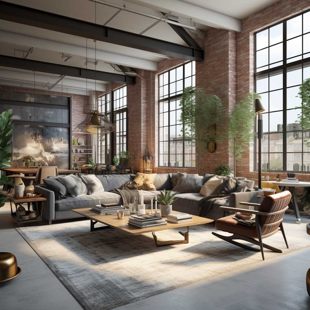 5+ Loft Living Room Ideas for a Chic Urban Aesthetic • 333+ Inspiring ...