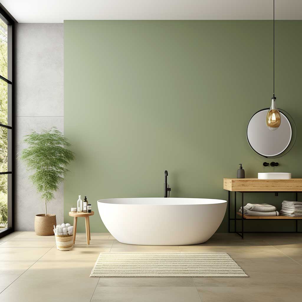 10+ Ways to Incorporate Sage Green into Your Modern Bathroom • 333