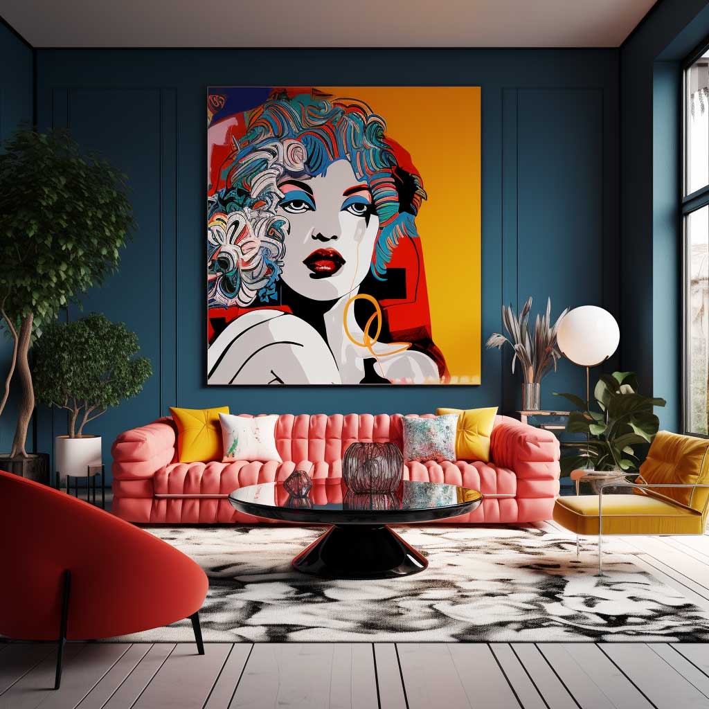 10+ Stunning Pop Design Ideas for Your Living Room • 333+ Art Images