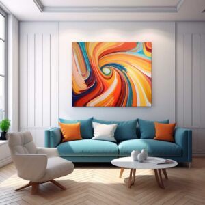 How Wall Painting Designs can Create a Unique Living Room Atmosphere ...