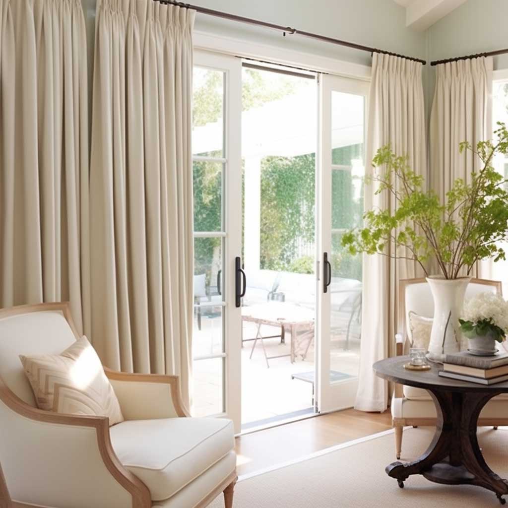 10+ Inspiring Window Treatment Ideas for Sliding Glass Doors • 333 ...