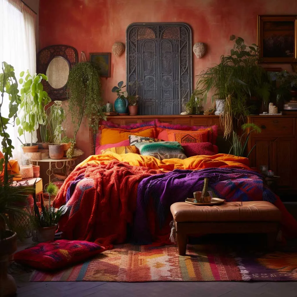 3+ Bedroom Home Decor Ideas for a Bohemian Vibe