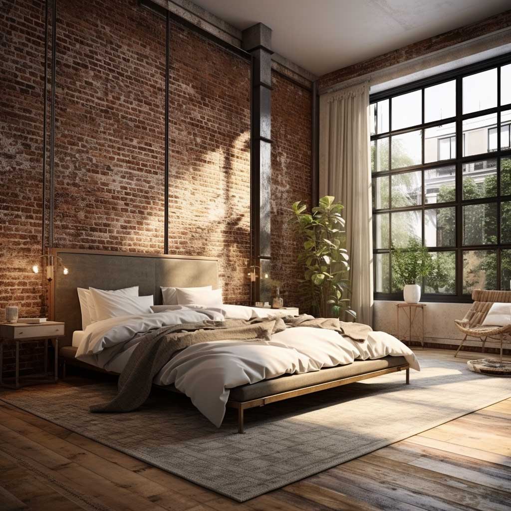 8+ Transformative Industrial Bedroom Design Inspirations • 333 ...