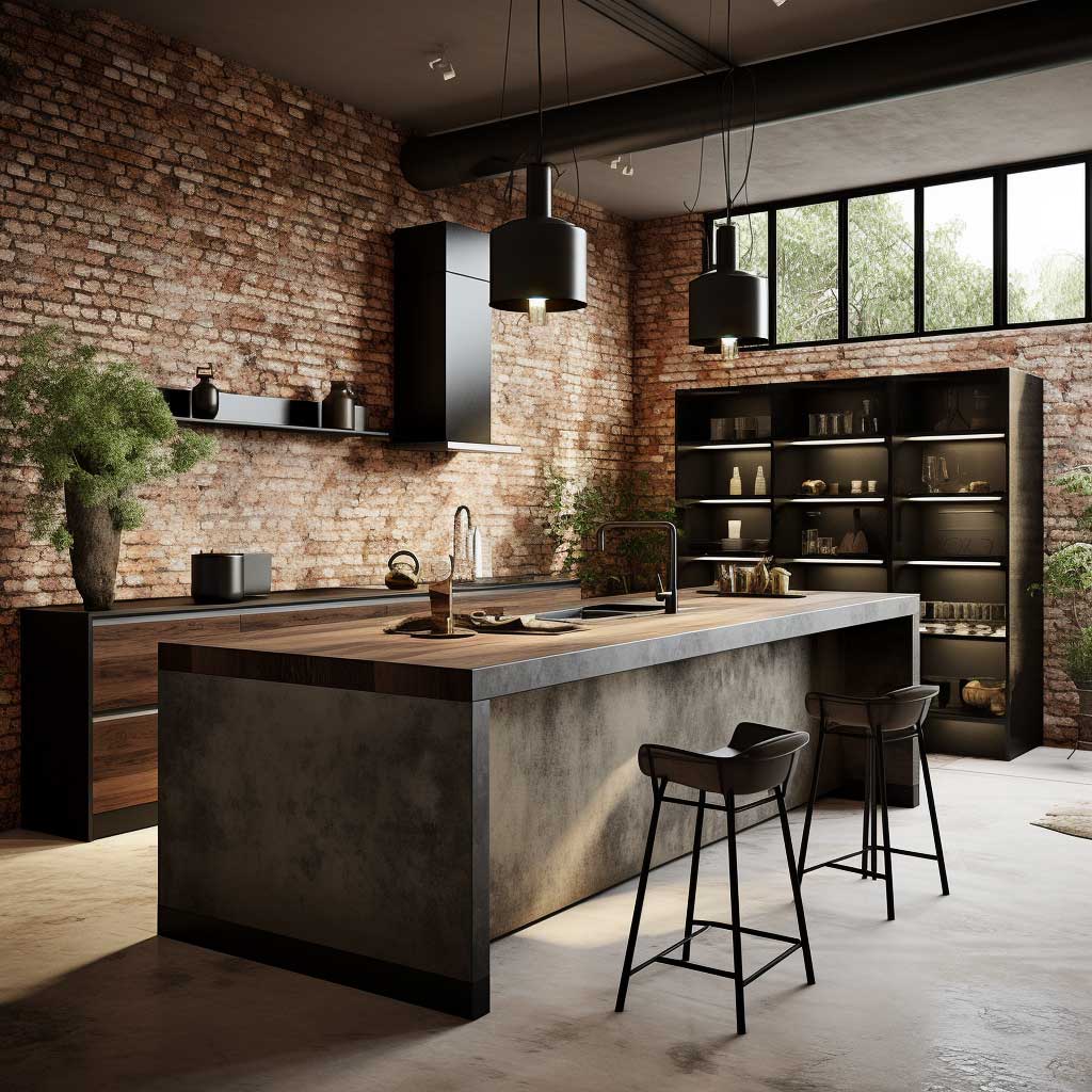 8+ Modern Kitchen Island Ideas for an Industrial Style Kitchen • 333 ...