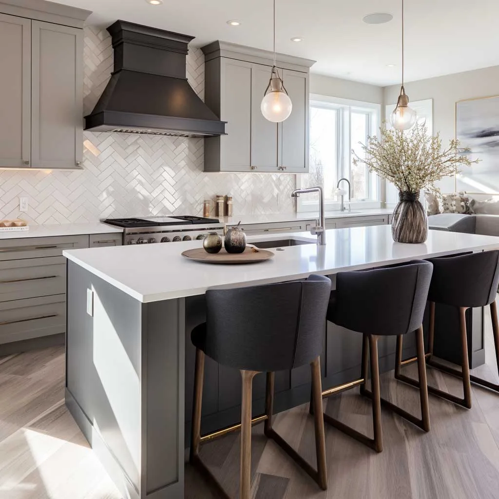 Creating a Cohesive Modern Transitional Style Kitchen