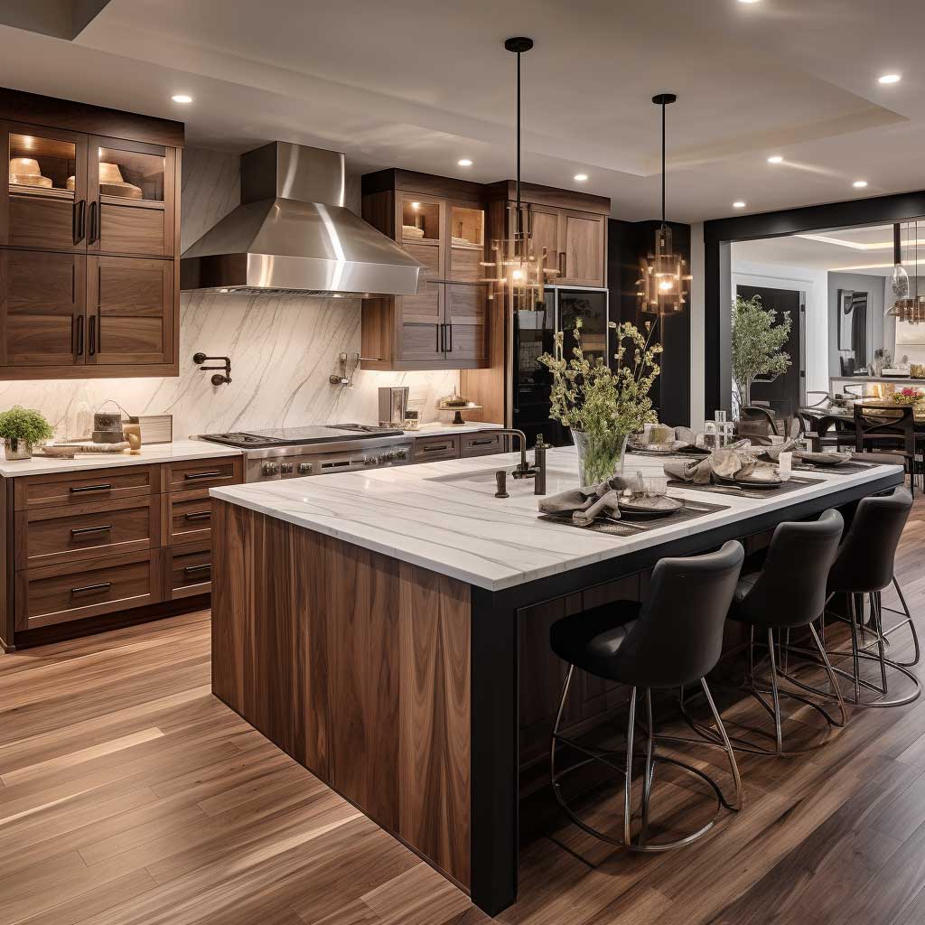 3+ Secrets to a Perfect Modern Wood Classic Kitchen Design • 333+ Art ...