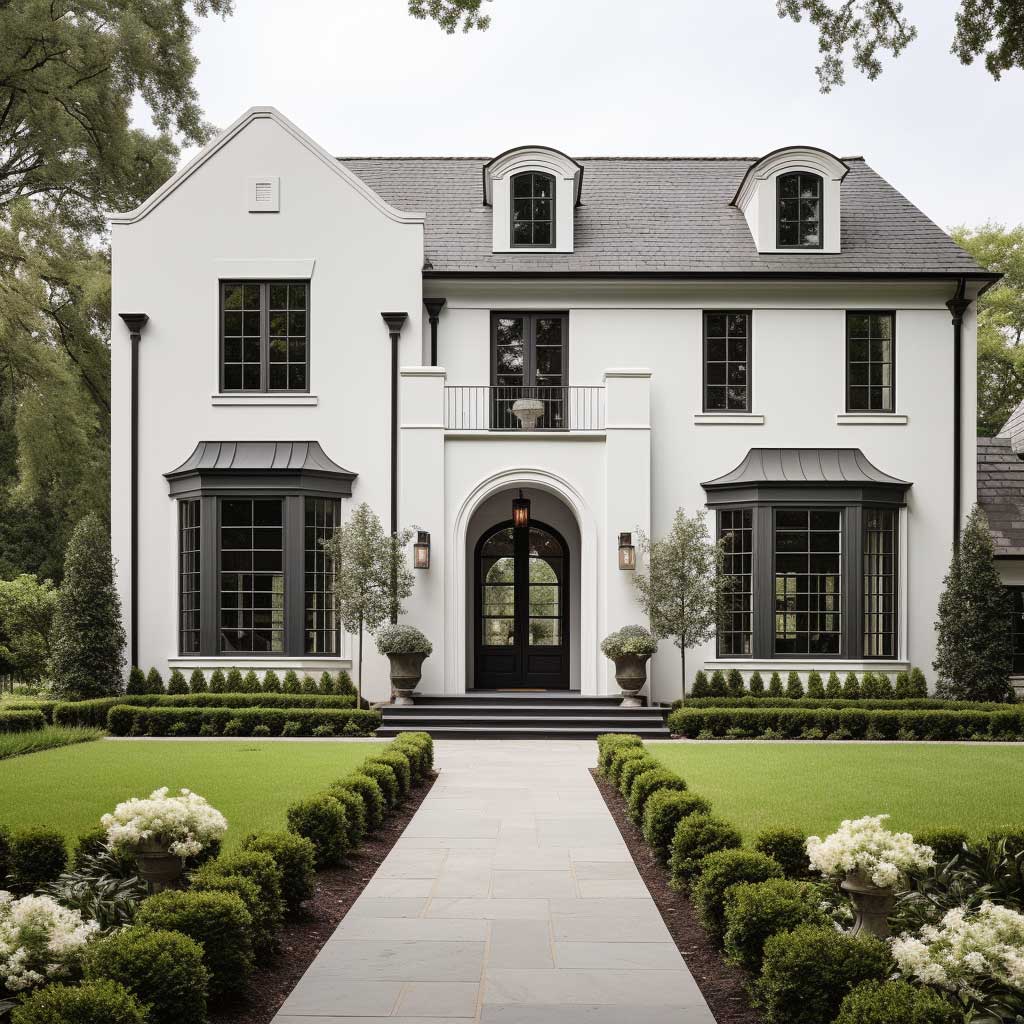 5+ Two Tone Exterior House Paint Ideas To Elevate Traditional Homes 