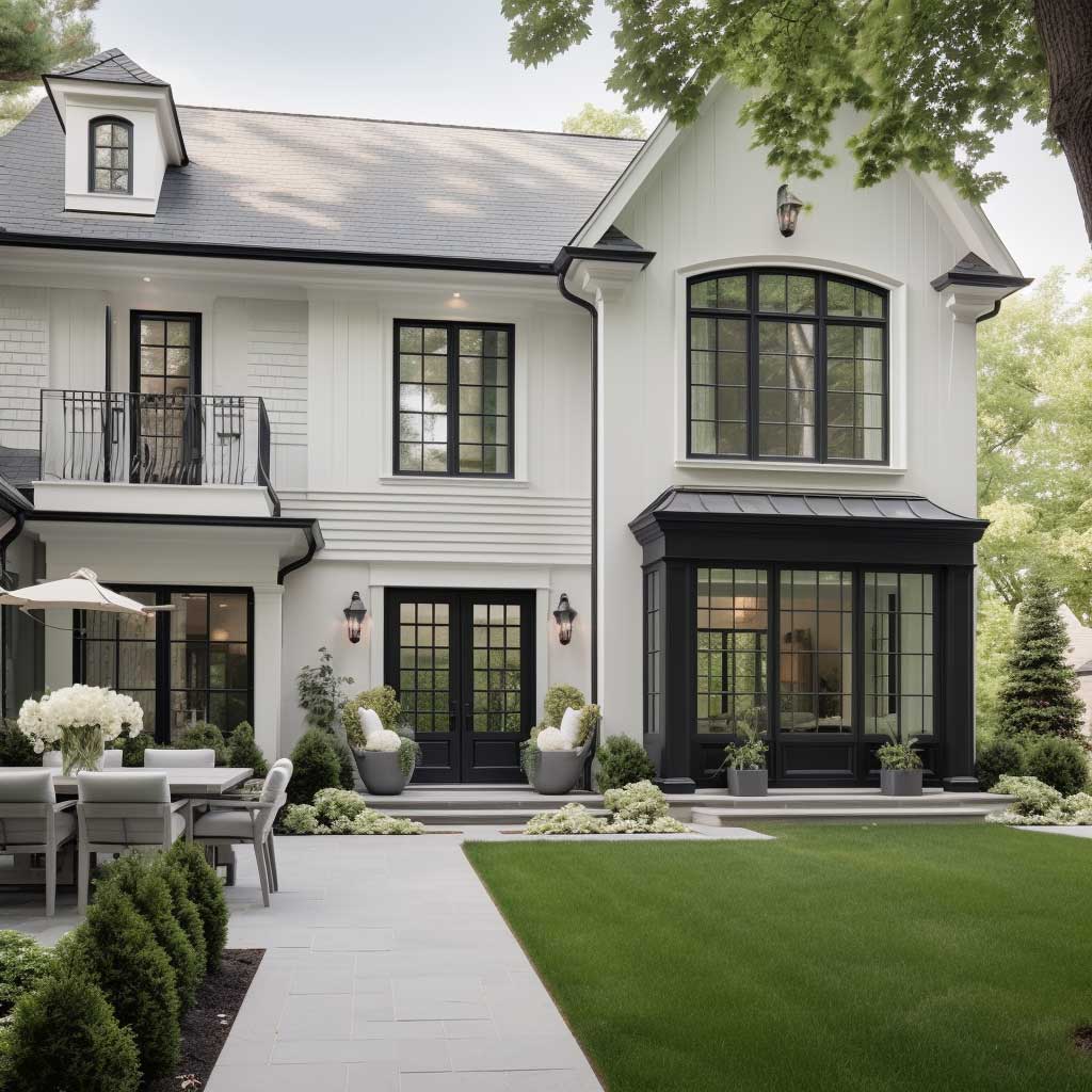 5+ Two Tone Exterior House Paint Ideas To Elevate Traditional Homes 