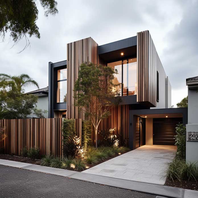 10+ Trending Vertical Timber Cladding Designs for Modern Homes • 333 ...