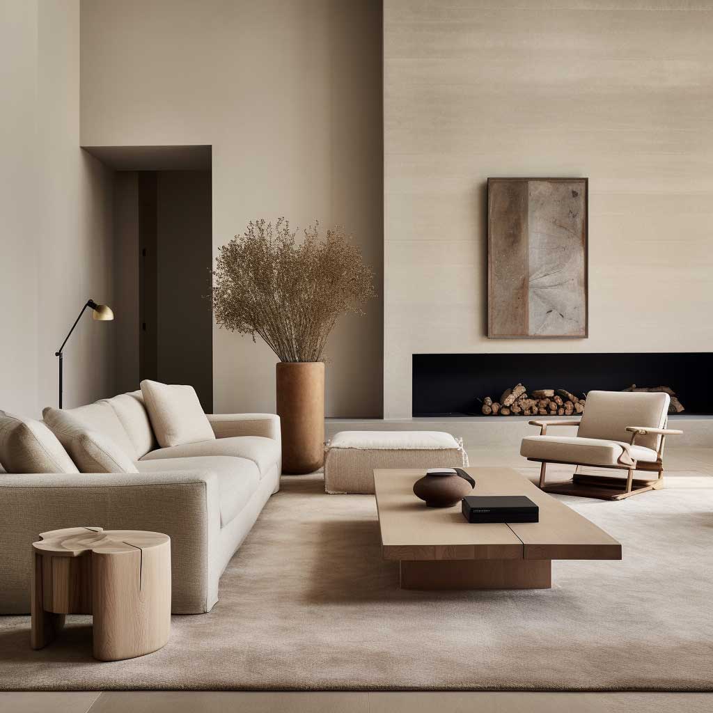 Elements Of A Perfect Warm Minimalist Living Room Design