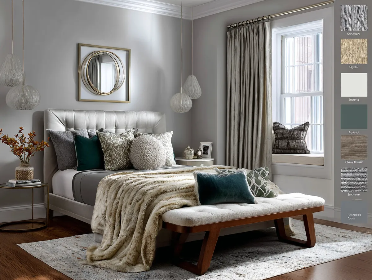 Embracing Warmth with Cozy Bedroom Textures - 2