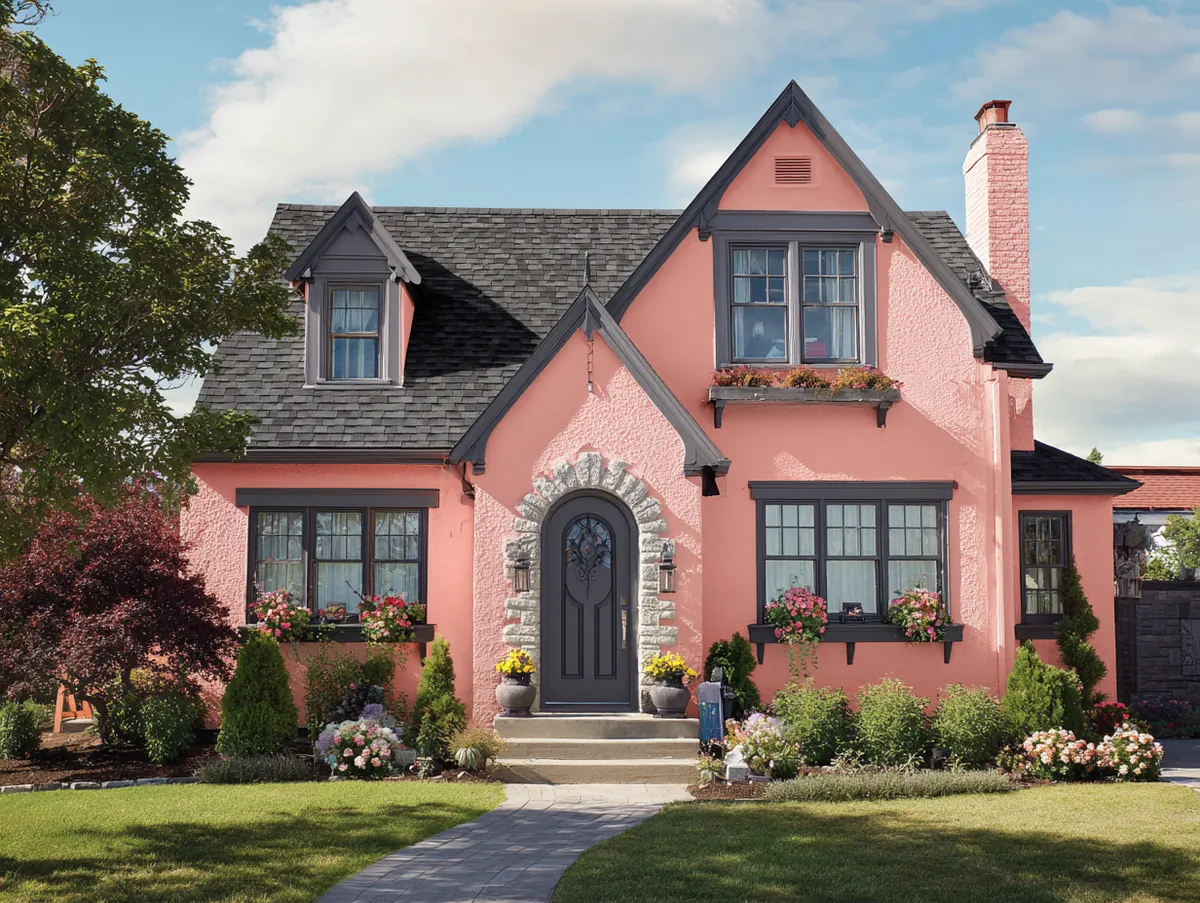 3+ Soft Pinks that Elevate the Best Color Choices for Exterior House Designs
