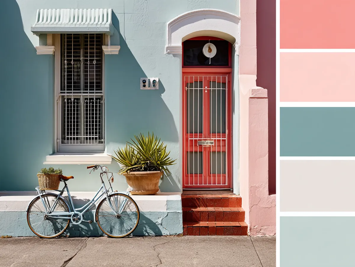 Soft Pastels Meeting Bold Accents - 2