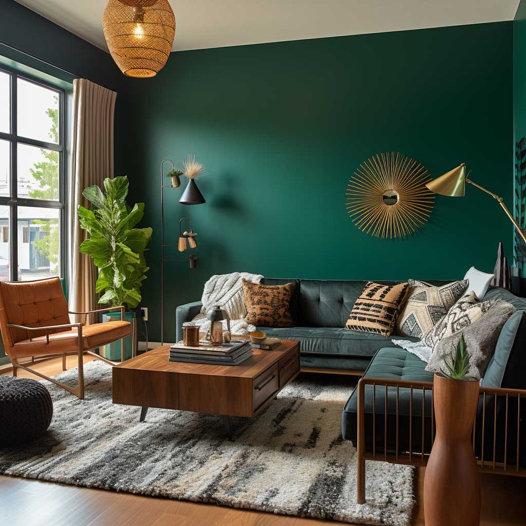 5 Secrets To Perfecting An Emerald Green Living Room Design