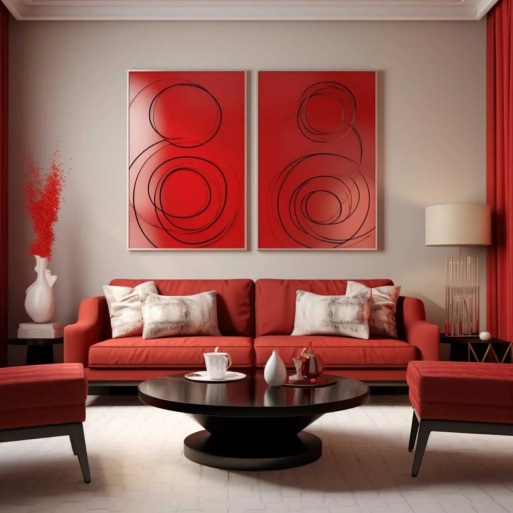 Infusing Passion with Red Living Room Decor Ideas 333k Inspiring Lifestyle Ideas