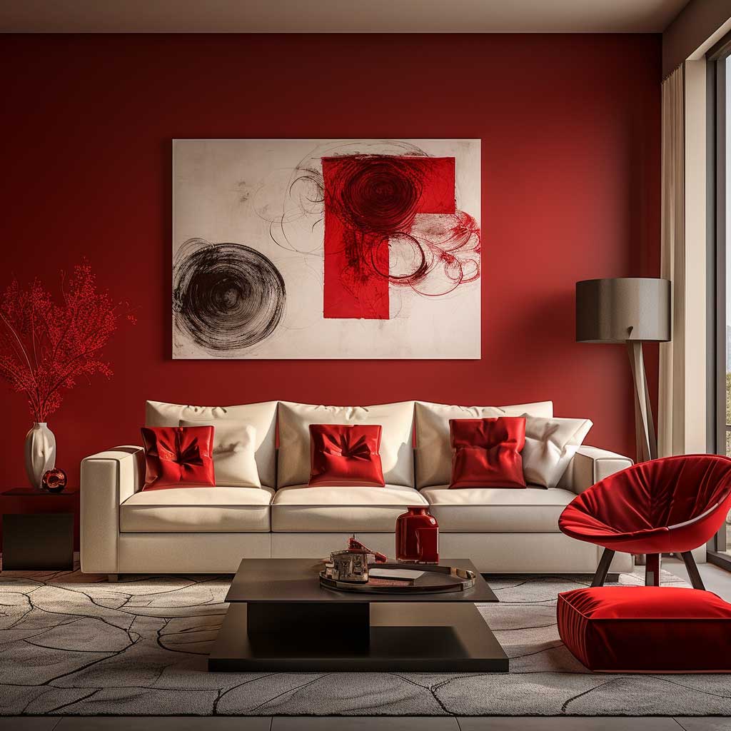 Infusing Passion with Red Living Room Decor Ideas • 333+ Images ...