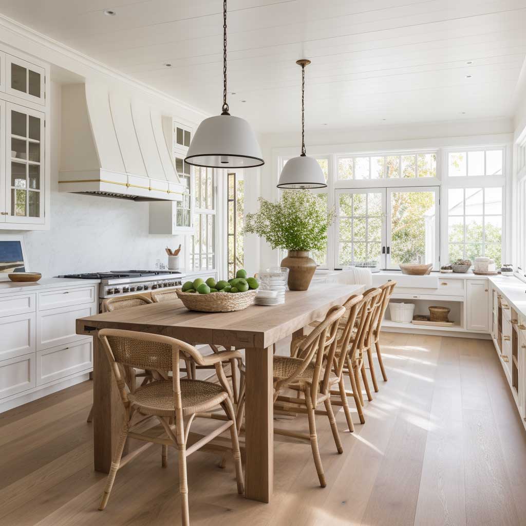 3+ White Modern Farmhouse Kitchen Layouts for Optimal Functionality ...