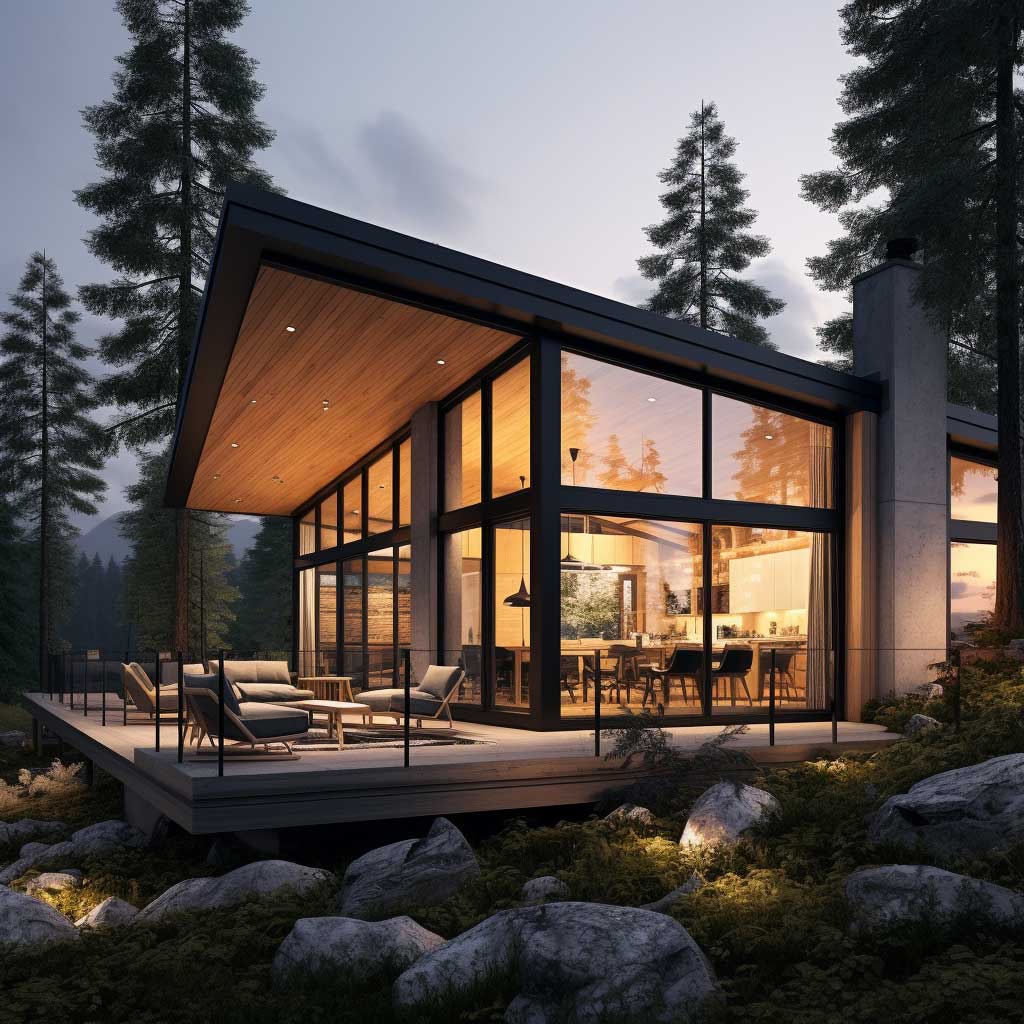 Revolutionary Cabin Exterior Ideas for the Contemporary Wilderness ...